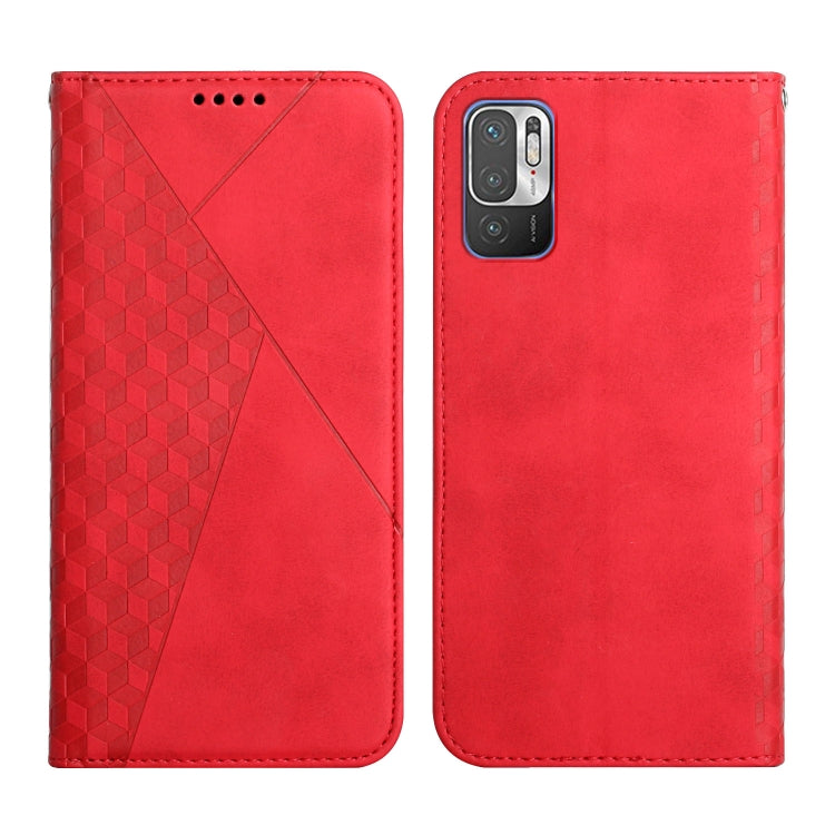 Diamond Pattern Splicing Skin Feel Magnetic Horizontal Flip Leather Case with Card Slots & Holder & Wallet, For OPPO A16s / A16 / A54s / A53s 5G / A55 5G, For OPPO Realme V13 5G / Realme 8 5G, For Xiaomi Redmi 10                                        ...