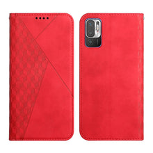 Load image into Gallery viewer, Diamond Pattern Splicing Skin Feel Magnetic Horizontal Flip Leather Case with Card Slots &amp; Holder &amp; Wallet, For OPPO A16s / A16 / A54s / A53s 5G / A55 5G, For OPPO Realme V13 5G / Realme 8 5G, For Xiaomi Redmi 10                                        ...