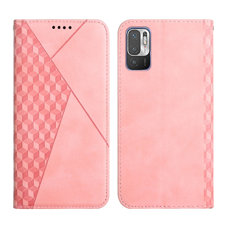 Diamond Pattern Splicing Skin Feel Magnetic Horizontal Flip Leather Case with Card Slots & Holder & Wallet, For OPPO A16s / A16 / A54s / A53s 5G / A55 5G, For OPPO Realme V13 5G / Realme 8 5G, For Xiaomi Redmi 10                                        ...