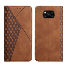 Load image into Gallery viewer, Diamond Pattern Splicing Skin Feel Magnetic Horizontal Flip Leather Case with Card Slots &amp; Holder &amp; Wallet, For OPPO A16s / A16 / A54s / A53s 5G / A55 5G, For OPPO Realme V13 5G / Realme 8 5G, For Xiaomi Redmi 10                                        ...