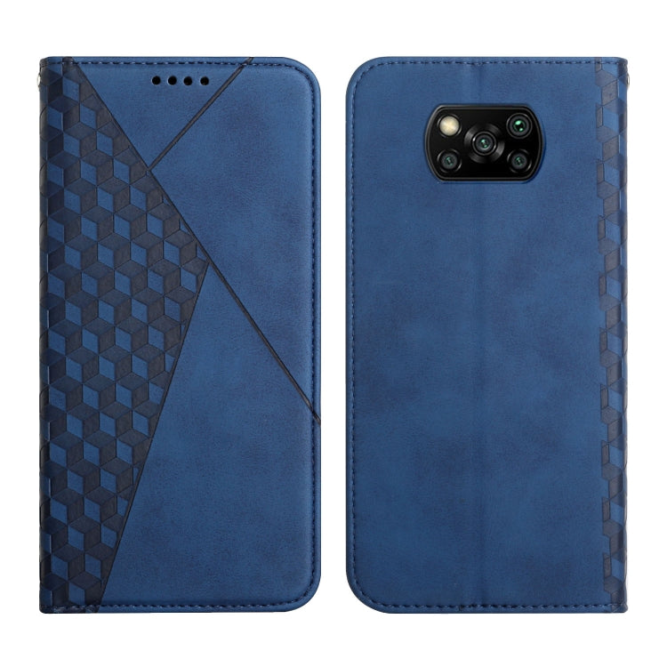 Diamond Pattern Splicing Skin Feel Magnetic Horizontal Flip Leather Case with Card Slots & Holder & Wallet, For OPPO A16s / A16 / A54s / A53s 5G / A55 5G, For OPPO Realme V13 5G / Realme 8 5G, For Xiaomi Redmi 10                                        ...