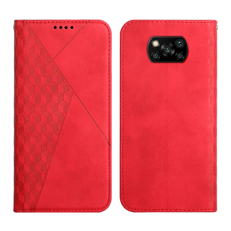 Diamond Pattern Splicing Skin Feel Magnetic Horizontal Flip Leather Case with Card Slots & Holder & Wallet, For OPPO A16s / A16 / A54s / A53s 5G / A55 5G, For OPPO Realme V13 5G / Realme 8 5G, For Xiaomi Redmi 10                                        ...