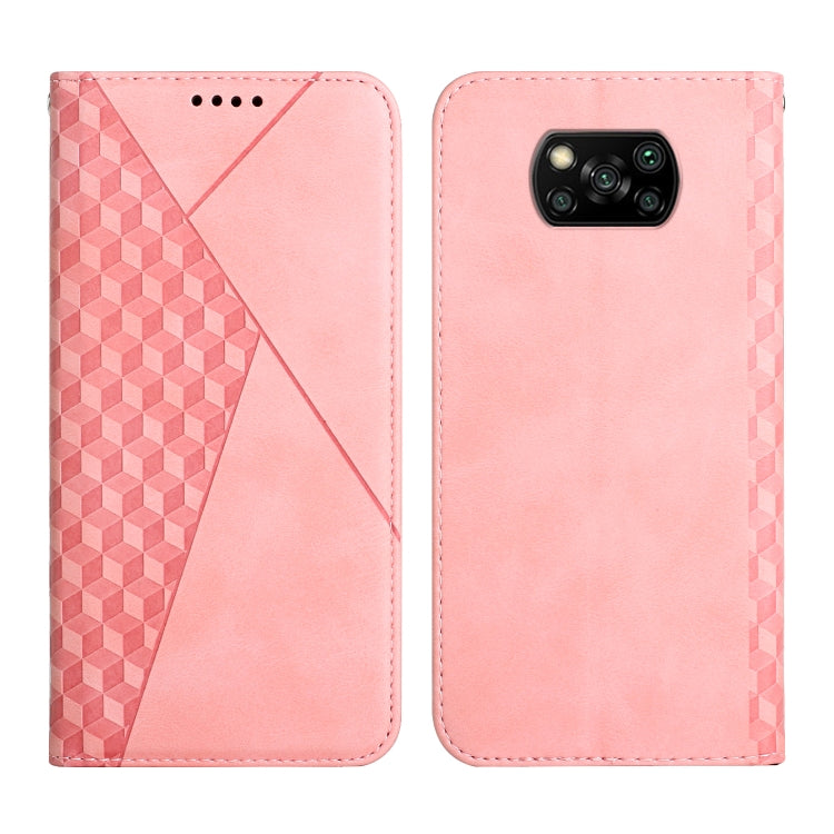 Diamond Pattern Splicing Skin Feel Magnetic Horizontal Flip Leather Case with Card Slots & Holder & Wallet, For OPPO A16s / A16 / A54s / A53s 5G / A55 5G, For OPPO Realme V13 5G / Realme 8 5G, For Xiaomi Redmi 10                                        ...