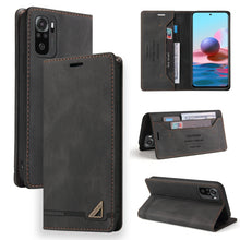 Load image into Gallery viewer, Skin Feel Anti-theft Brush Horizontal Flip Leather Case with Holder &amp; Card Slots &amp; Wallet, For Xiaomi Redmi Note 10, For Xiaomi Redmi Note 10 Pro, For Xiaomi Redmi 9, For Xiaomi Redmi 9A, For Xiaomi Redmi 9C, For Xiaomi Redmi 9T, For Xiaomi Redmi K20  ...