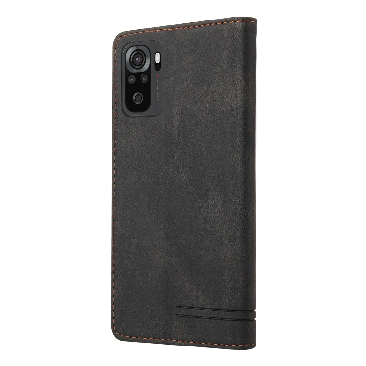 Skin Feel Anti-theft Brush Horizontal Flip Leather Case with Holder & Card Slots & Wallet, For Xiaomi Redmi Note 10, For Xiaomi Redmi Note 10 Pro, For Xiaomi Redmi 9, For Xiaomi Redmi 9A, For Xiaomi Redmi 9C, For Xiaomi Redmi 9T, For Xiaomi Redmi K20  ...