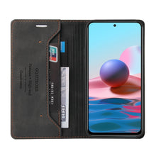 Load image into Gallery viewer, Skin Feel Anti-theft Brush Horizontal Flip Leather Case with Holder &amp; Card Slots &amp; Wallet, For Xiaomi Redmi Note 10, For Xiaomi Redmi Note 10 Pro, For Xiaomi Redmi 9, For Xiaomi Redmi 9A, For Xiaomi Redmi 9C, For Xiaomi Redmi 9T, For Xiaomi Redmi K20  ...