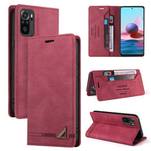 Load image into Gallery viewer, Skin Feel Anti-theft Brush Horizontal Flip Leather Case with Holder &amp; Card Slots &amp; Wallet, For Xiaomi Redmi Note 10, For Xiaomi Redmi Note 10 Pro, For Xiaomi Redmi 9, For Xiaomi Redmi 9A, For Xiaomi Redmi 9C, For Xiaomi Redmi 9T, For Xiaomi Redmi K20  ...