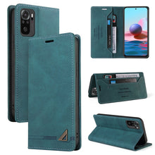 Load image into Gallery viewer, Skin Feel Anti-theft Brush Horizontal Flip Leather Case with Holder &amp; Card Slots &amp; Wallet, For Xiaomi Redmi Note 10, For Xiaomi Redmi Note 10 Pro, For Xiaomi Redmi 9, For Xiaomi Redmi 9A, For Xiaomi Redmi 9C, For Xiaomi Redmi 9T, For Xiaomi Redmi K20  ...