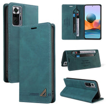 Load image into Gallery viewer, Skin Feel Anti-theft Brush Horizontal Flip Leather Case with Holder &amp; Card Slots &amp; Wallet, For Xiaomi Redmi Note 10, For Xiaomi Redmi Note 10 Pro, For Xiaomi Redmi 9, For Xiaomi Redmi 9A, For Xiaomi Redmi 9C, For Xiaomi Redmi 9T, For Xiaomi Redmi K20  ...