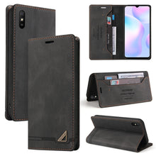 Load image into Gallery viewer, Skin Feel Anti-theft Brush Horizontal Flip Leather Case with Holder &amp; Card Slots &amp; Wallet, For Xiaomi Redmi Note 10, For Xiaomi Redmi Note 10 Pro, For Xiaomi Redmi 9, For Xiaomi Redmi 9A, For Xiaomi Redmi 9C, For Xiaomi Redmi 9T, For Xiaomi Redmi K20  ...