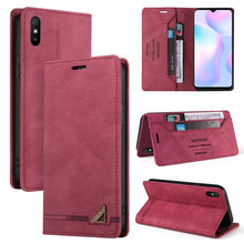 Load image into Gallery viewer, Skin Feel Anti-theft Brush Horizontal Flip Leather Case with Holder &amp; Card Slots &amp; Wallet, For Xiaomi Redmi Note 10, For Xiaomi Redmi Note 10 Pro, For Xiaomi Redmi 9, For Xiaomi Redmi 9A, For Xiaomi Redmi 9C, For Xiaomi Redmi 9T, For Xiaomi Redmi K20  ...