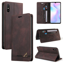 Load image into Gallery viewer, Skin Feel Anti-theft Brush Horizontal Flip Leather Case with Holder &amp; Card Slots &amp; Wallet, For Xiaomi Redmi Note 10, For Xiaomi Redmi Note 10 Pro, For Xiaomi Redmi 9, For Xiaomi Redmi 9A, For Xiaomi Redmi 9C, For Xiaomi Redmi 9T, For Xiaomi Redmi K20  ...