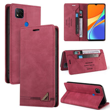 Load image into Gallery viewer, Skin Feel Anti-theft Brush Horizontal Flip Leather Case with Holder &amp; Card Slots &amp; Wallet, For Xiaomi Redmi Note 10, For Xiaomi Redmi Note 10 Pro, For Xiaomi Redmi 9, For Xiaomi Redmi 9A, For Xiaomi Redmi 9C, For Xiaomi Redmi 9T, For Xiaomi Redmi K20  ...