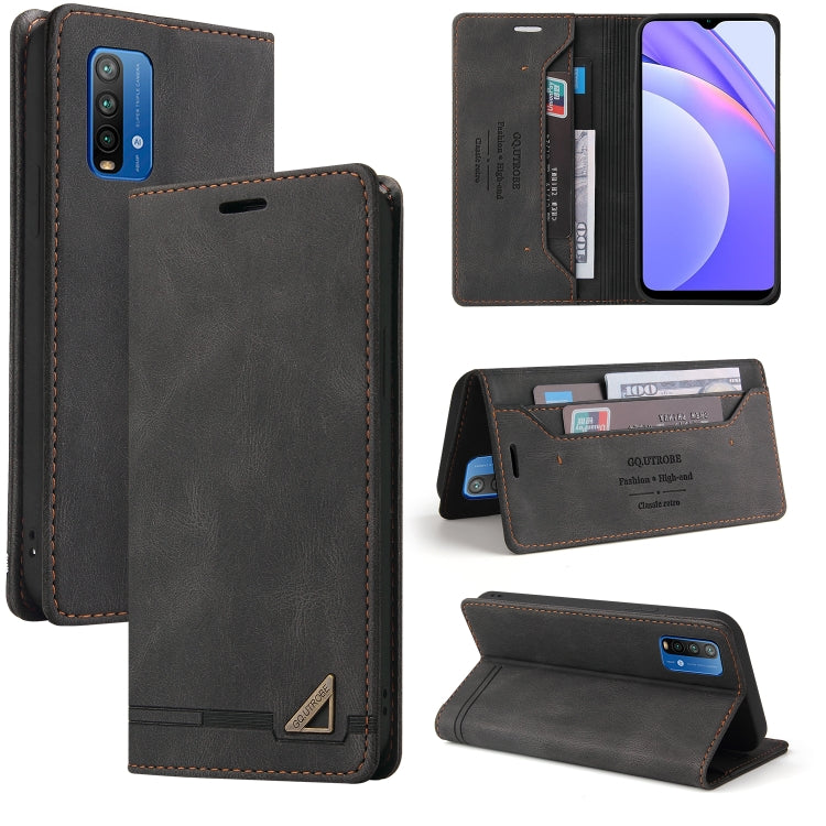 Skin Feel Anti-theft Brush Horizontal Flip Leather Case with Holder & Card Slots & Wallet, For Xiaomi Redmi Note 10, For Xiaomi Redmi Note 10 Pro, For Xiaomi Redmi 9, For Xiaomi Redmi 9A, For Xiaomi Redmi 9C, For Xiaomi Redmi 9T, For Xiaomi Redmi K20  ...