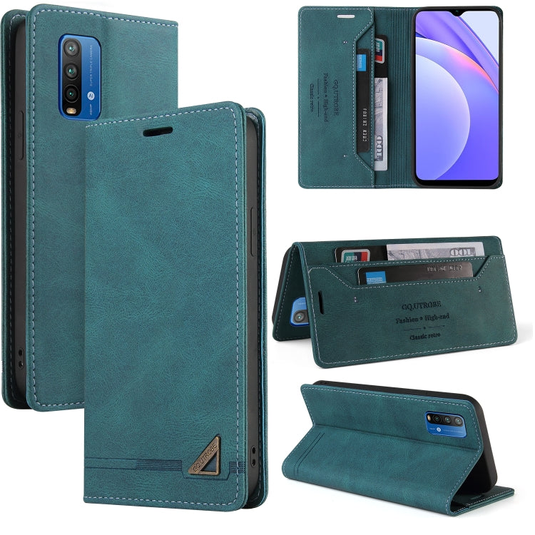 Skin Feel Anti-theft Brush Horizontal Flip Leather Case with Holder & Card Slots & Wallet, For Xiaomi Redmi Note 10, For Xiaomi Redmi Note 10 Pro, For Xiaomi Redmi 9, For Xiaomi Redmi 9A, For Xiaomi Redmi 9C, For Xiaomi Redmi 9T, For Xiaomi Redmi K20  ...