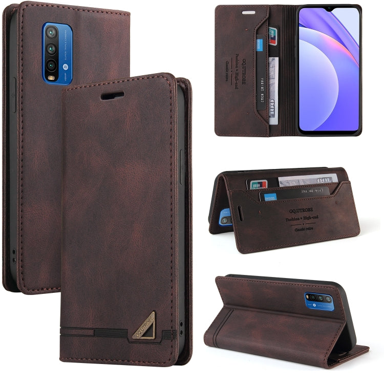 Skin Feel Anti-theft Brush Horizontal Flip Leather Case with Holder & Card Slots & Wallet, For Xiaomi Redmi Note 10, For Xiaomi Redmi Note 10 Pro, For Xiaomi Redmi 9, For Xiaomi Redmi 9A, For Xiaomi Redmi 9C, For Xiaomi Redmi 9T, For Xiaomi Redmi K20  ...