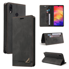 Load image into Gallery viewer, Skin Feel Anti-theft Brush Horizontal Flip Leather Case with Holder &amp; Card Slots &amp; Wallet, For Xiaomi Redmi Note 10, For Xiaomi Redmi Note 10 Pro, For Xiaomi Redmi 9, For Xiaomi Redmi 9A, For Xiaomi Redmi 9C, For Xiaomi Redmi 9T, For Xiaomi Redmi K20  ...
