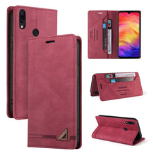 Load image into Gallery viewer, Skin Feel Anti-theft Brush Horizontal Flip Leather Case with Holder &amp; Card Slots &amp; Wallet, For Xiaomi Redmi Note 10, For Xiaomi Redmi Note 10 Pro, For Xiaomi Redmi 9, For Xiaomi Redmi 9A, For Xiaomi Redmi 9C, For Xiaomi Redmi 9T, For Xiaomi Redmi K20  ...