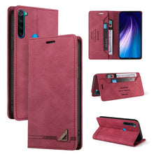 Load image into Gallery viewer, Skin Feel Anti-theft Brush Horizontal Flip Leather Case with Holder &amp; Card Slots &amp; Wallet, For Xiaomi Redmi Note 10, For Xiaomi Redmi Note 10 Pro, For Xiaomi Redmi 9, For Xiaomi Redmi 9A, For Xiaomi Redmi 9C, For Xiaomi Redmi 9T, For Xiaomi Redmi K20  ...