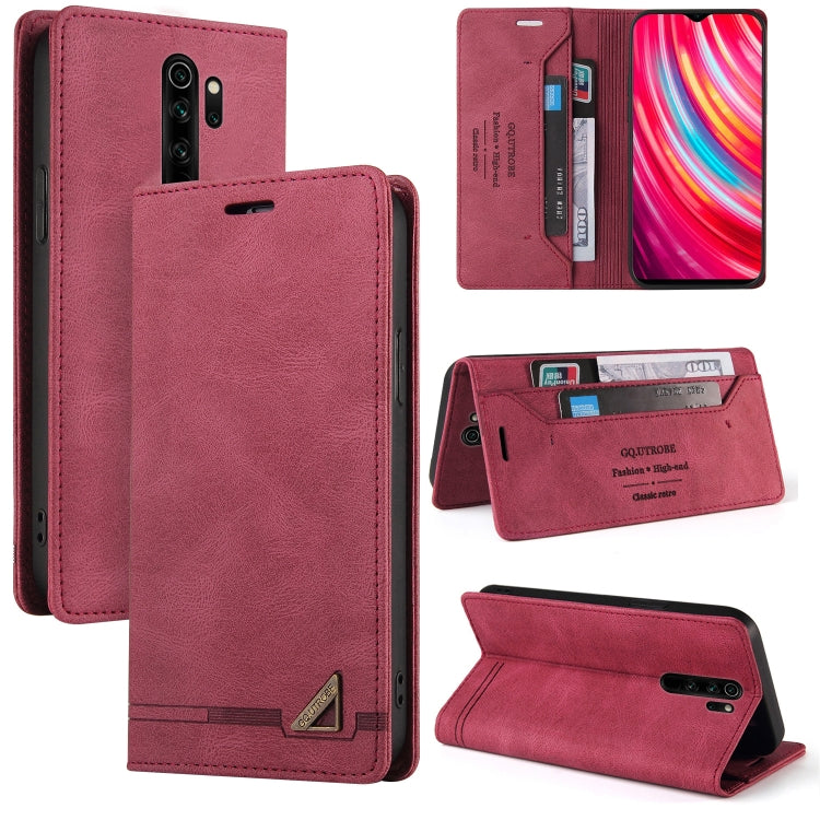 Skin Feel Anti-theft Brush Horizontal Flip Leather Case with Holder & Card Slots & Wallet, For Xiaomi Redmi Note 10, For Xiaomi Redmi Note 10 Pro, For Xiaomi Redmi 9, For Xiaomi Redmi 9A, For Xiaomi Redmi 9C, For Xiaomi Redmi 9T, For Xiaomi Redmi K20  ...