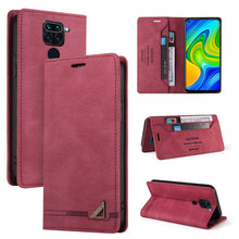 Load image into Gallery viewer, Skin Feel Anti-theft Brush Horizontal Flip Leather Case with Holder &amp; Card Slots &amp; Wallet, For Xiaomi Redmi Note 10, For Xiaomi Redmi Note 10 Pro, For Xiaomi Redmi 9, For Xiaomi Redmi 9A, For Xiaomi Redmi 9C, For Xiaomi Redmi 9T, For Xiaomi Redmi K20  ...
