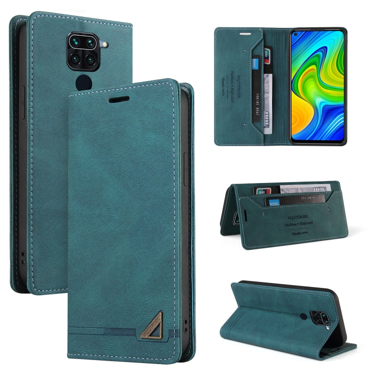 Skin Feel Anti-theft Brush Horizontal Flip Leather Case with Holder & Card Slots & Wallet, For Xiaomi Redmi Note 10, For Xiaomi Redmi Note 10 Pro, For Xiaomi Redmi 9, For Xiaomi Redmi 9A, For Xiaomi Redmi 9C, For Xiaomi Redmi 9T, For Xiaomi Redmi K20  ...