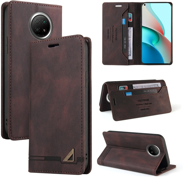 Skin Feel Anti-theft Brush Horizontal Flip Leather Case with Holder & Card Slots & Wallet, For Xiaomi Redmi Note 9 5G, For Xiaomi Redmi Note 9S, For Xiaomi Redmi Note 10 5G, For Xiaomi Redmi Note 10 Pro 5G, For Xiaomi Mi 11 Pro, For Xiaomi Mi 11 Ultra ...