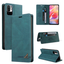 Load image into Gallery viewer, Skin Feel Anti-theft Brush Horizontal Flip Leather Case with Holder &amp; Card Slots &amp; Wallet, For Xiaomi Redmi Note 9 5G, For Xiaomi Redmi Note 9S, For Xiaomi Redmi Note 10 5G, For Xiaomi Redmi Note 10 Pro 5G, For Xiaomi Mi 11 Pro, For Xiaomi Mi 11 Ultra ...