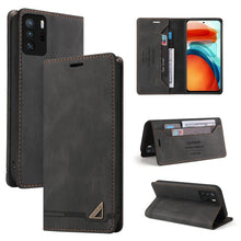 Load image into Gallery viewer, Skin Feel Anti-theft Brush Horizontal Flip Leather Case with Holder &amp; Card Slots &amp; Wallet, For Xiaomi Redmi Note 9 5G, For Xiaomi Redmi Note 9S, For Xiaomi Redmi Note 10 5G, For Xiaomi Redmi Note 10 Pro 5G, For Xiaomi Mi 11 Pro, For Xiaomi Mi 11 Ultra ...