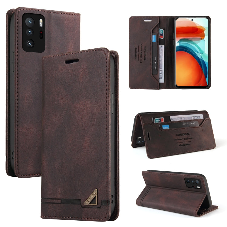 Skin Feel Anti-theft Brush Horizontal Flip Leather Case with Holder & Card Slots & Wallet, For Xiaomi Redmi Note 9 5G, For Xiaomi Redmi Note 9S, For Xiaomi Redmi Note 10 5G, For Xiaomi Redmi Note 10 Pro 5G, For Xiaomi Mi 11 Pro, For Xiaomi Mi 11 Ultra ...