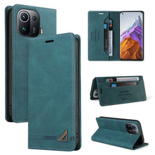 Load image into Gallery viewer, Skin Feel Anti-theft Brush Horizontal Flip Leather Case with Holder &amp; Card Slots &amp; Wallet, For Xiaomi Redmi Note 9 5G, For Xiaomi Redmi Note 9S, For Xiaomi Redmi Note 10 5G, For Xiaomi Redmi Note 10 Pro 5G, For Xiaomi Mi 11 Pro, For Xiaomi Mi 11 Ultra ...
