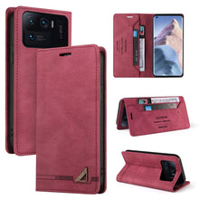 Load image into Gallery viewer, Skin Feel Anti-theft Brush Horizontal Flip Leather Case with Holder &amp; Card Slots &amp; Wallet, For Xiaomi Redmi Note 9 5G, For Xiaomi Redmi Note 9S, For Xiaomi Redmi Note 10 5G, For Xiaomi Redmi Note 10 Pro 5G, For Xiaomi Mi 11 Pro, For Xiaomi Mi 11 Ultra ...