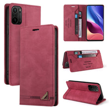 Load image into Gallery viewer, Skin Feel Anti-theft Brush Horizontal Flip Leather Case with Holder &amp; Card Slots &amp; Wallet, For Xiaomi Redmi Note 9 5G, For Xiaomi Redmi Note 9S, For Xiaomi Redmi Note 10 5G, For Xiaomi Redmi Note 10 Pro 5G, For Xiaomi Mi 11 Pro, For Xiaomi Mi 11 Ultra ...