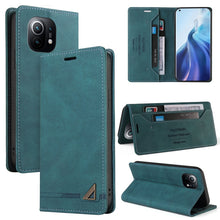 Load image into Gallery viewer, Skin Feel Anti-theft Brush Horizontal Flip Leather Case with Holder &amp; Card Slots &amp; Wallet, For Xiaomi Redmi Note 9 5G, For Xiaomi Redmi Note 9S, For Xiaomi Redmi Note 10 5G, For Xiaomi Redmi Note 10 Pro 5G, For Xiaomi Mi 11 Pro, For Xiaomi Mi 11 Ultra ...