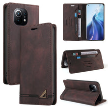 Load image into Gallery viewer, Skin Feel Anti-theft Brush Horizontal Flip Leather Case with Holder &amp; Card Slots &amp; Wallet, For Xiaomi Redmi Note 9 5G, For Xiaomi Redmi Note 9S, For Xiaomi Redmi Note 10 5G, For Xiaomi Redmi Note 10 Pro 5G, For Xiaomi Mi 11 Pro, For Xiaomi Mi 11 Ultra ...