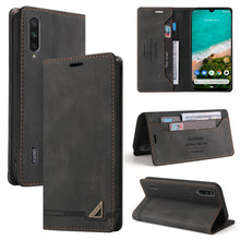 Load image into Gallery viewer, Skin Feel Anti-theft Brush Horizontal Flip Leather Case with Holder &amp; Card Slots &amp; Wallet, For Xiaomi Mi A3, For Xiaomi Mi CC9 / Mi 9 Lite, For Xiaomi Mi CC9 Pro, For Xiaomi Poco X3 NFC