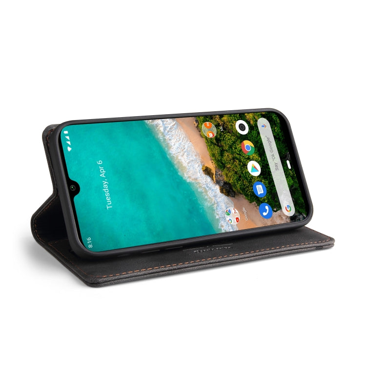 Skin Feel Anti-theft Brush Horizontal Flip Leather Case with Holder & Card Slots & Wallet, For Xiaomi Mi A3, For Xiaomi Mi CC9 / Mi 9 Lite, For Xiaomi Mi CC9 Pro, For Xiaomi Poco X3 NFC