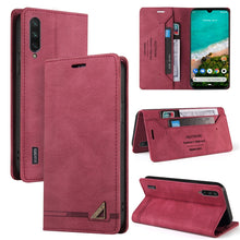 Load image into Gallery viewer, Skin Feel Anti-theft Brush Horizontal Flip Leather Case with Holder &amp; Card Slots &amp; Wallet, For Xiaomi Mi A3, For Xiaomi Mi CC9 / Mi 9 Lite, For Xiaomi Mi CC9 Pro, For Xiaomi Poco X3 NFC