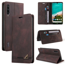 Load image into Gallery viewer, Skin Feel Anti-theft Brush Horizontal Flip Leather Case with Holder &amp; Card Slots &amp; Wallet, For Xiaomi Mi A3, For Xiaomi Mi CC9 / Mi 9 Lite, For Xiaomi Mi CC9 Pro, For Xiaomi Poco X3 NFC