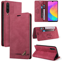 Load image into Gallery viewer, Skin Feel Anti-theft Brush Horizontal Flip Leather Case with Holder &amp; Card Slots &amp; Wallet, For Xiaomi Mi A3, For Xiaomi Mi CC9 / Mi 9 Lite, For Xiaomi Mi CC9 Pro, For Xiaomi Poco X3 NFC