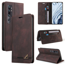 Load image into Gallery viewer, Skin Feel Anti-theft Brush Horizontal Flip Leather Case with Holder &amp; Card Slots &amp; Wallet, For Xiaomi Mi A3, For Xiaomi Mi CC9 / Mi 9 Lite, For Xiaomi Mi CC9 Pro, For Xiaomi Poco X3 NFC