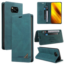 Load image into Gallery viewer, Skin Feel Anti-theft Brush Horizontal Flip Leather Case with Holder &amp; Card Slots &amp; Wallet, For Xiaomi Mi A3, For Xiaomi Mi CC9 / Mi 9 Lite, For Xiaomi Mi CC9 Pro, For Xiaomi Poco X3 NFC