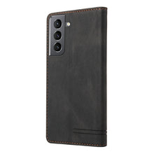 Load image into Gallery viewer, Skin Feel Anti-theft Brush Horizontal Flip Leather Case with Holder &amp; Card Slots &amp; Wallet, For Samsung Galaxy S21 5G, For Samsung Galaxy S21+ 5G, For Samsung Galaxy S21 Ultra 5G, For Samsung Galaxy S21 FE 5G, For Samsung Galaxy S20                     ...