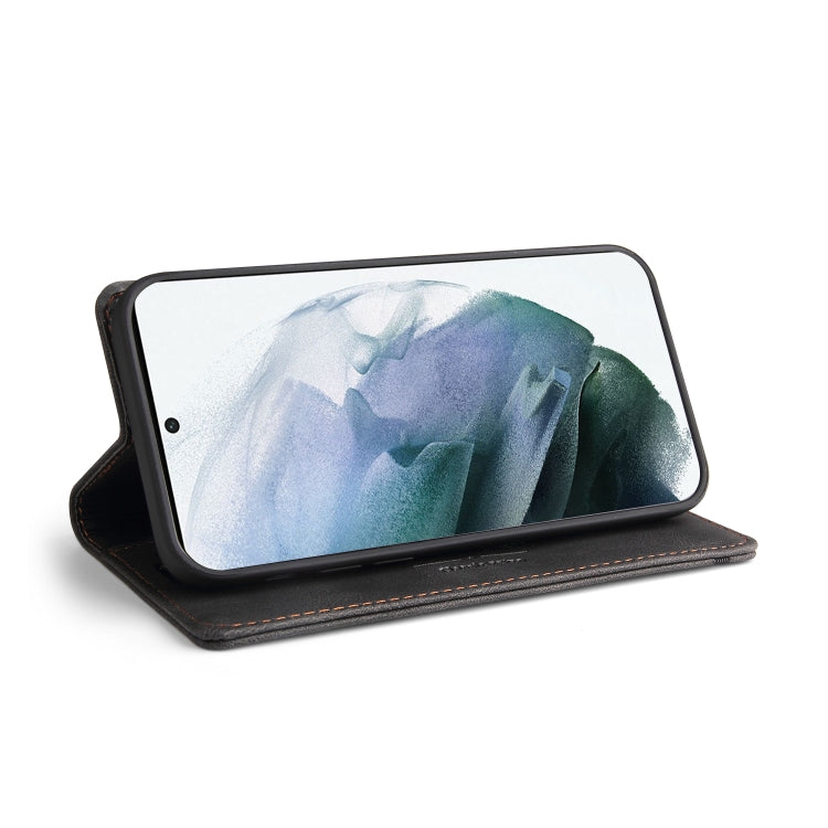 Skin Feel Anti-theft Brush Horizontal Flip Leather Case with Holder & Card Slots & Wallet, For Samsung Galaxy S21 5G, For Samsung Galaxy S21+ 5G, For Samsung Galaxy S21 Ultra 5G, For Samsung Galaxy S21 FE 5G, For Samsung Galaxy S20                     ...