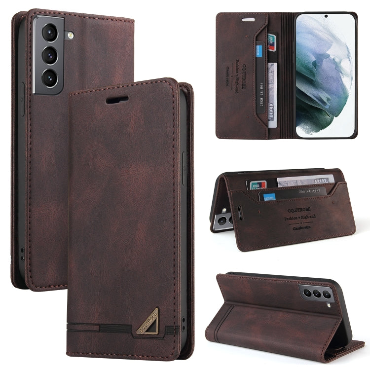 Skin Feel Anti-theft Brush Horizontal Flip Leather Case with Holder & Card Slots & Wallet, For Samsung Galaxy S21 5G, For Samsung Galaxy S21+ 5G, For Samsung Galaxy S21 Ultra 5G, For Samsung Galaxy S21 FE 5G, For Samsung Galaxy S20                     ...
