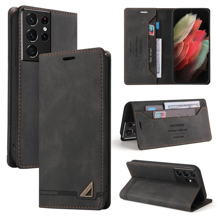 Skin Feel Anti-theft Brush Horizontal Flip Leather Case with Holder & Card Slots & Wallet, For Samsung Galaxy S21 5G, For Samsung Galaxy S21+ 5G, For Samsung Galaxy S21 Ultra 5G, For Samsung Galaxy S21 FE 5G, For Samsung Galaxy S20                     ...