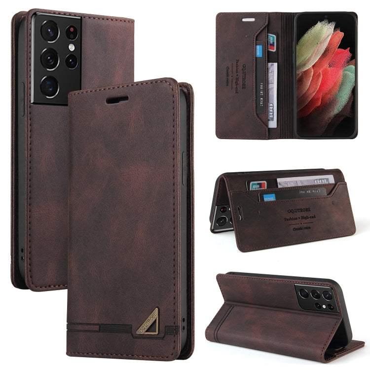 Skin Feel Anti-theft Brush Horizontal Flip Leather Case with Holder & Card Slots & Wallet, For Samsung Galaxy S21 5G, For Samsung Galaxy S21+ 5G, For Samsung Galaxy S21 Ultra 5G, For Samsung Galaxy S21 FE 5G, For Samsung Galaxy S20                     ...