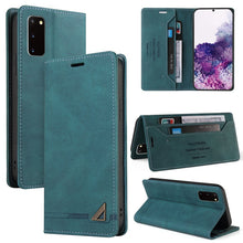 Load image into Gallery viewer, Skin Feel Anti-theft Brush Horizontal Flip Leather Case with Holder &amp; Card Slots &amp; Wallet, For Samsung Galaxy S21 5G, For Samsung Galaxy S21+ 5G, For Samsung Galaxy S21 Ultra 5G, For Samsung Galaxy S21 FE 5G, For Samsung Galaxy S20                     ...