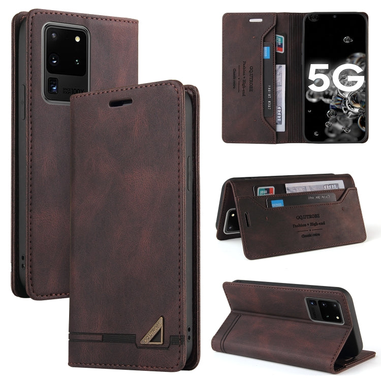 Skin Feel Anti-theft Brush Horizontal Flip Leather Case with Holder & Card Slots & Wallet, For Samsung Galaxy S21 5G, For Samsung Galaxy S21+ 5G, For Samsung Galaxy S21 Ultra 5G, For Samsung Galaxy S21 FE 5G, For Samsung Galaxy S20                     ...