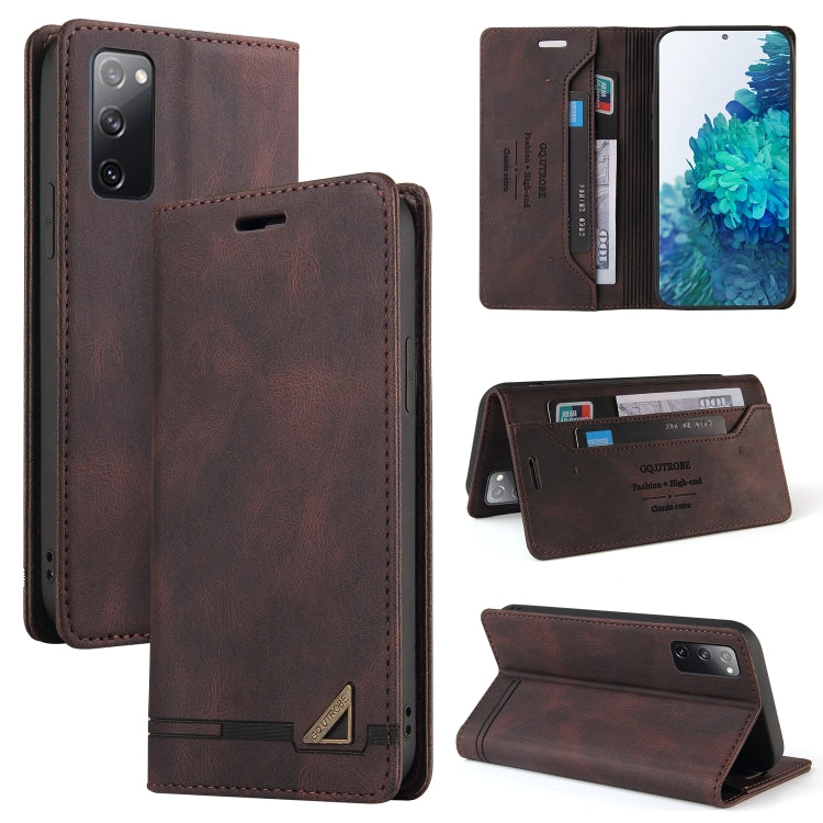 Skin Feel Anti-theft Brush Horizontal Flip Leather Case with Holder & Card Slots & Wallet, For Samsung Galaxy S21 5G, For Samsung Galaxy S21+ 5G, For Samsung Galaxy S21 Ultra 5G, For Samsung Galaxy S21 FE 5G, For Samsung Galaxy S20                     ...